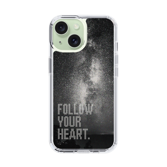 Slim Protection Case［ Original - Dot Overlay - FOLLOW YOUR HEART/C ］