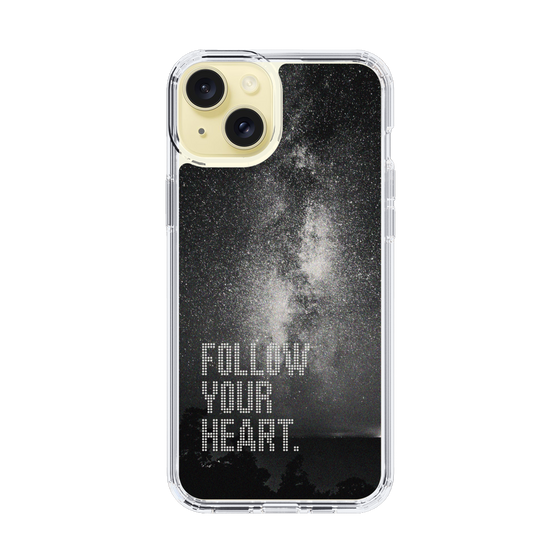 Slim Protection Case［ Original - Dot Overlay - FOLLOW YOUR HEART/C ］