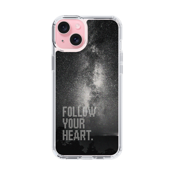 Slim Protection Case［ Original - Dot Overlay - FOLLOW YOUR HEART/C ］