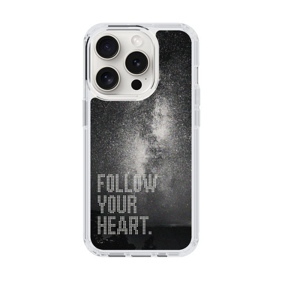 Slim Protection Case［ Original - Dot Overlay - FOLLOW YOUR HEART/C ］