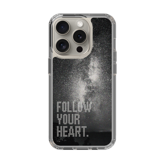 Slim Protection Case［ Original - Dot Overlay - FOLLOW YOUR HEART/C ］