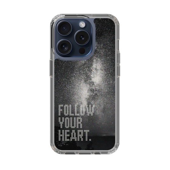 Slim Protection Case［ Original - Dot Overlay - FOLLOW YOUR HEART/C ］