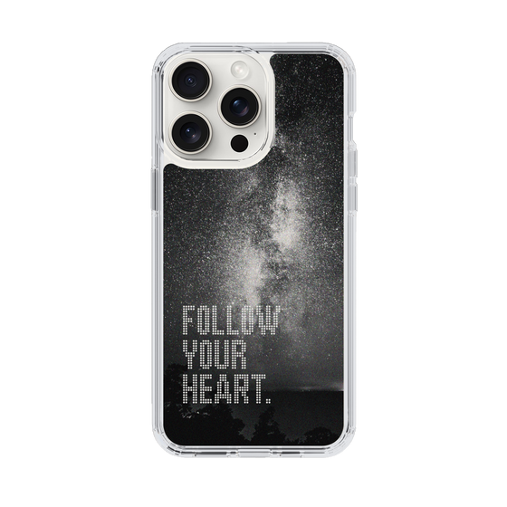 Slim Protection Case［ Original - Dot Overlay - FOLLOW YOUR HEART/C ］