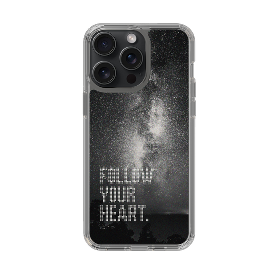 Slim Protection Case［ Original - Dot Overlay - FOLLOW YOUR HEART/C ］