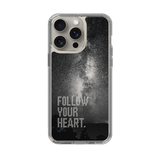 Slim Protection Case［ Original - Dot Overlay - FOLLOW YOUR HEART/C ］