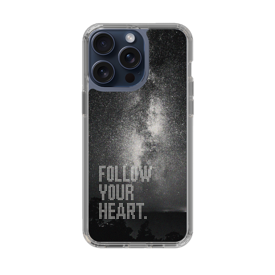 Slim Protection Case［ Original - Dot Overlay - FOLLOW YOUR HEART/C ］