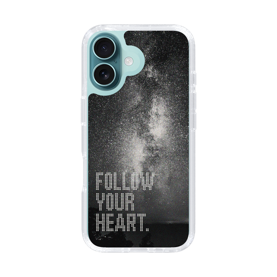 Slim Protection Case［ Original - Dot Overlay - FOLLOW YOUR HEART/C ］