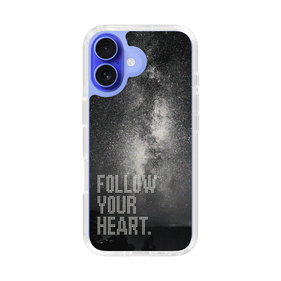 Slim Protection Case［ Original - Dot Overlay - FOLLOW YOUR HEART/C ］