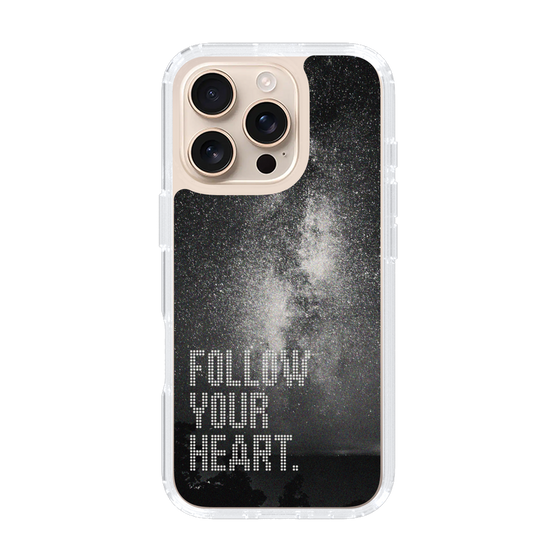Slim Protection Case［ Original - Dot Overlay - FOLLOW YOUR HEART/C ］