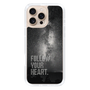 Slim Protection Case［ Original - Dot Overlay - FOLLOW YOUR HEART/C ］