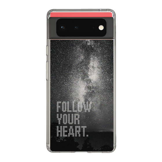 Slim Protection Case［ Original - Dot Overlay - FOLLOW YOUR HEART/C ］