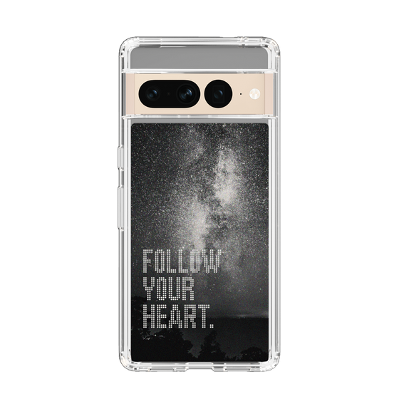 Slim Protection Case［ Original - Dot Overlay - FOLLOW YOUR HEART/C ］