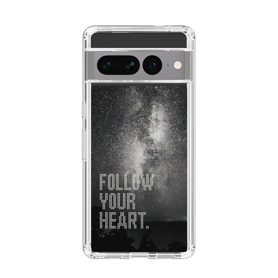 Slim Protection Case［ Original - Dot Overlay - FOLLOW YOUR HEART/C ］