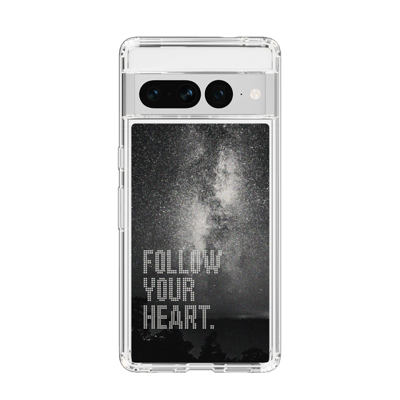 Slim Protection Case［ Original - Dot Overlay - FOLLOW YOUR HEART/C ］