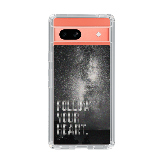 Slim Protection Case［ Original - Dot Overlay - FOLLOW YOUR HEART/C ］