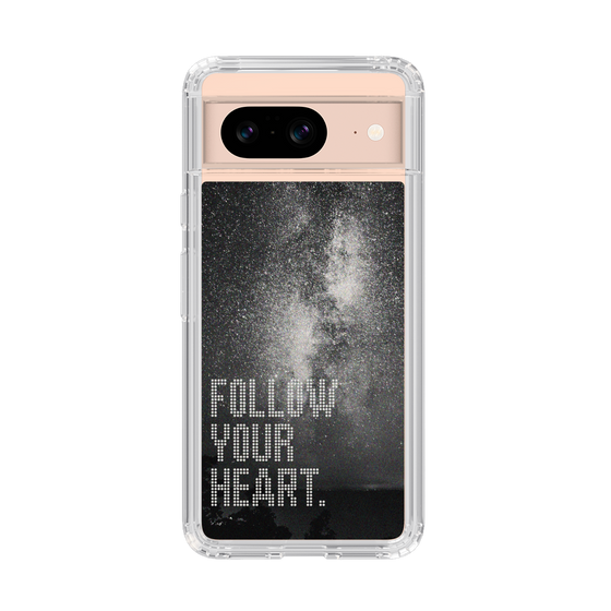 Slim Protection Case［ Original - Dot Overlay - FOLLOW YOUR HEART/C ］