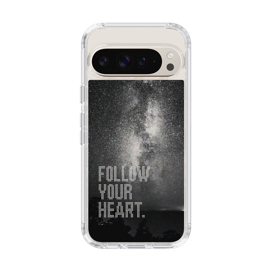 Slim Protection Case［ Original - Dot Overlay - FOLLOW YOUR HEART/C ］
