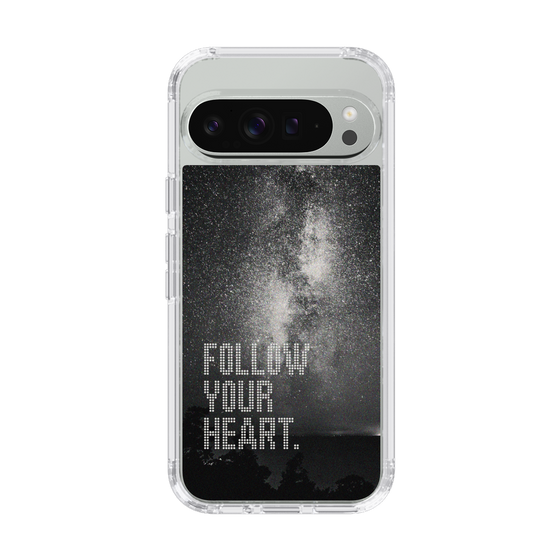 Slim Protection Case［ Original - Dot Overlay - FOLLOW YOUR HEART/C ］