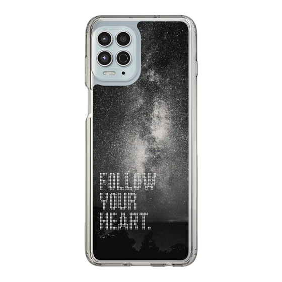 Slim Protection Case［ Original - Dot Overlay - FOLLOW YOUR HEART/C ］