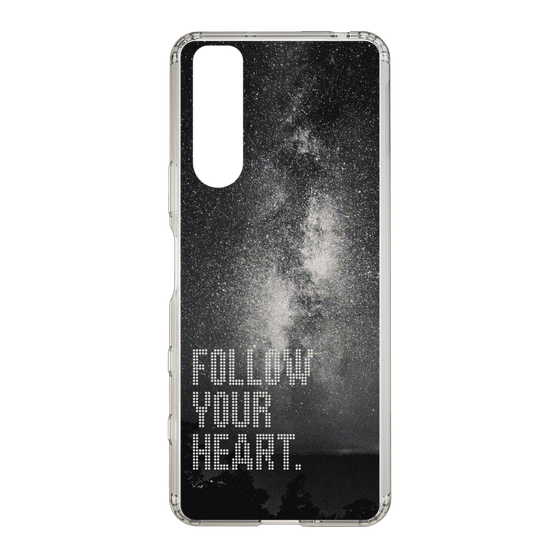 Slim Protection Case［ Original - Dot Overlay - FOLLOW YOUR HEART/C ］