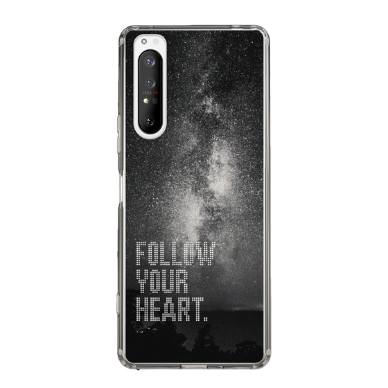 Slim Protection Case［ Original - Dot Overlay - FOLLOW YOUR HEART/C ］