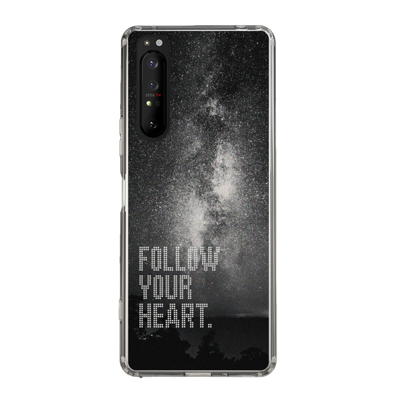 Slim Protection Case［ Original - Dot Overlay - FOLLOW YOUR HEART/C ］