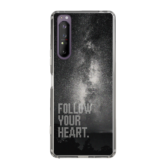 Slim Protection Case［ Original - Dot Overlay - FOLLOW YOUR HEART/C ］