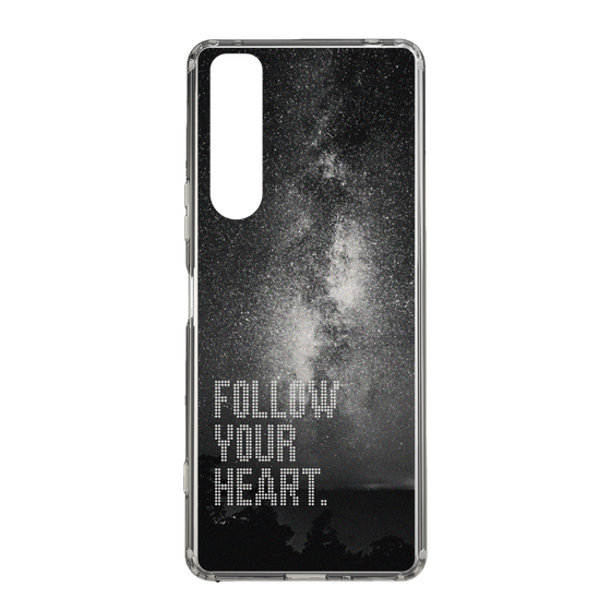 Slim Protection Case［ Original - Dot Overlay - FOLLOW YOUR HEART/C ］