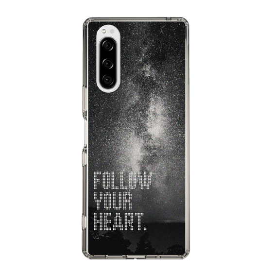 Slim Protection Case［ Original - Dot Overlay - FOLLOW YOUR HEART/C ］