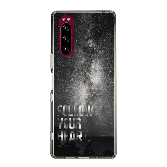 Slim Protection Case［ Original - Dot Overlay - FOLLOW YOUR HEART/C ］