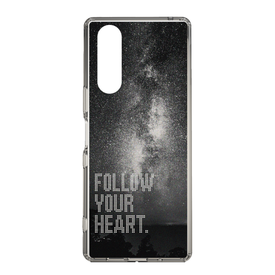 Slim Protection Case［ Original - Dot Overlay - FOLLOW YOUR HEART/C ］