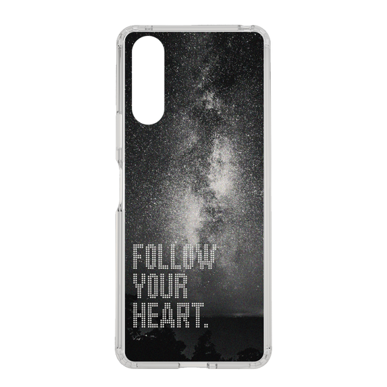 Slim Protection Case［ Original - Dot Overlay - FOLLOW YOUR HEART/C ］