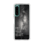 Slim Protection Case［ Original - Dot Overlay - FOLLOW YOUR HEART/C ］