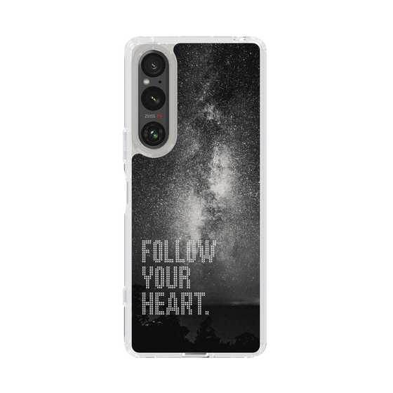Slim Protection Case［ Original - Dot Overlay - FOLLOW YOUR HEART/C ］