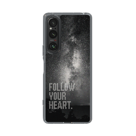 Slim Protection Case［ Original - Dot Overlay - FOLLOW YOUR HEART/C ］