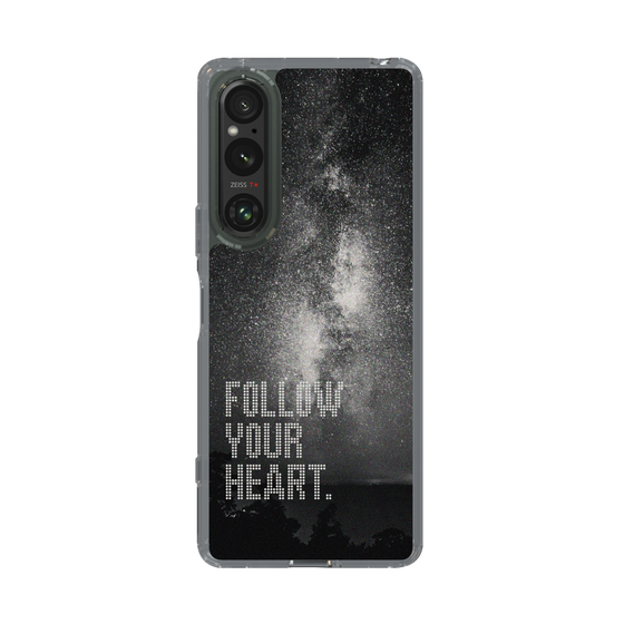 Slim Protection Case［ Original - Dot Overlay - FOLLOW YOUR HEART/C ］