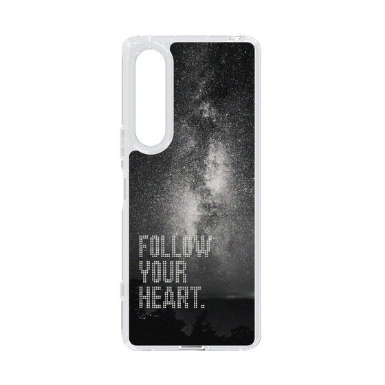 Slim Protection Case［ Original - Dot Overlay - FOLLOW YOUR HEART/C ］