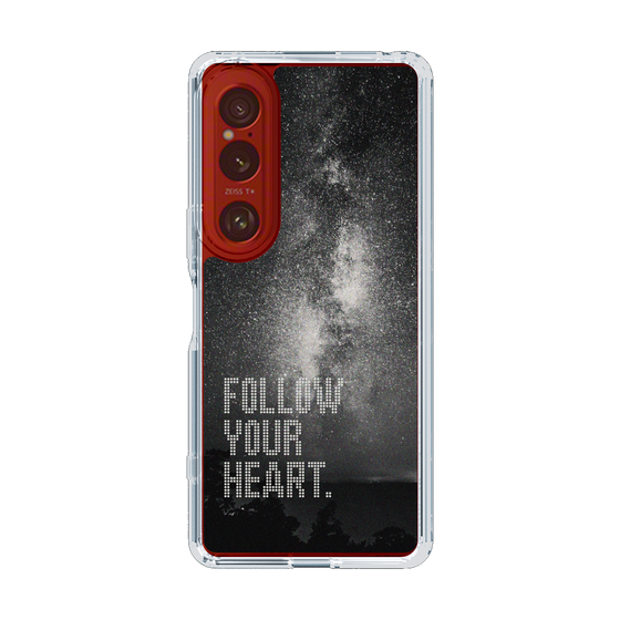 Slim Protection Case［ Original - Dot Overlay - FOLLOW YOUR HEART/C ］