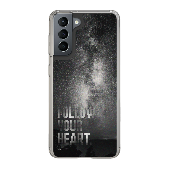 Slim Protection Case［ Original - Dot Overlay - FOLLOW YOUR HEART/C ］