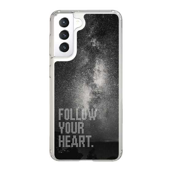 Slim Protection Case［ Original - Dot Overlay - FOLLOW YOUR HEART/C ］