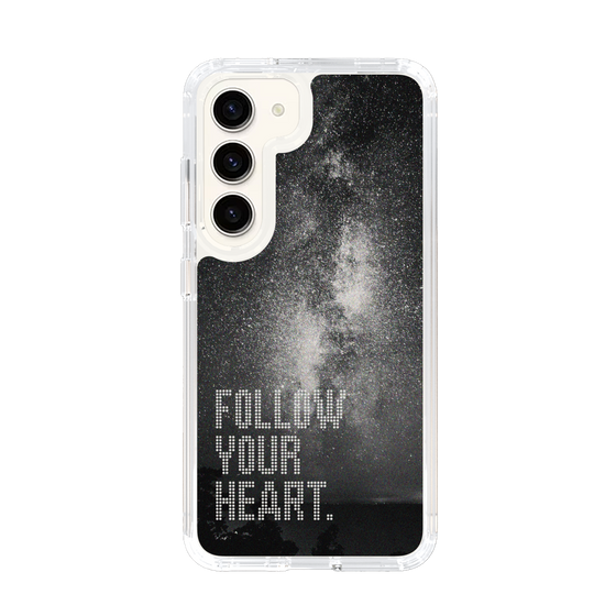 Slim Protection Case［ Original - Dot Overlay - FOLLOW YOUR HEART/C ］