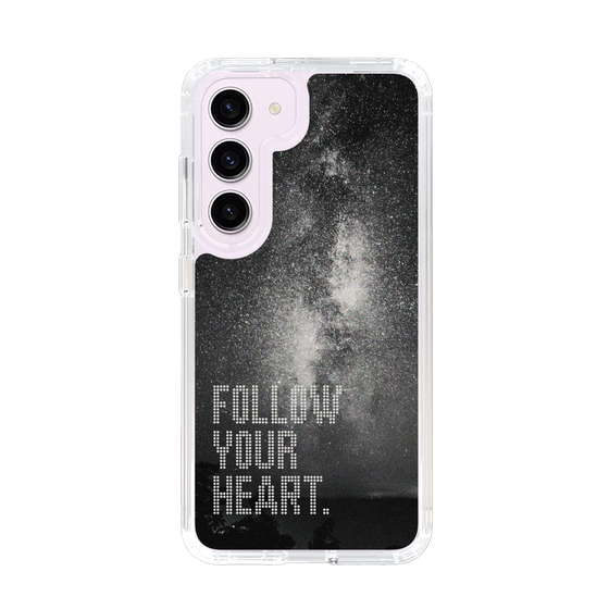 Slim Protection Case［ Original - Dot Overlay - FOLLOW YOUR HEART/C ］