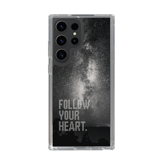 Slim Protection Case［ Original - Dot Overlay - FOLLOW YOUR HEART/C ］