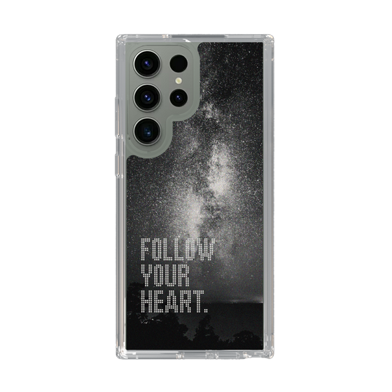 Slim Protection Case［ Original - Dot Overlay - FOLLOW YOUR HEART/C ］