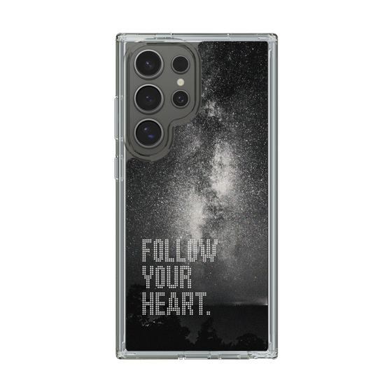 Slim Protection Case［ Original - Dot Overlay - FOLLOW YOUR HEART/C ］