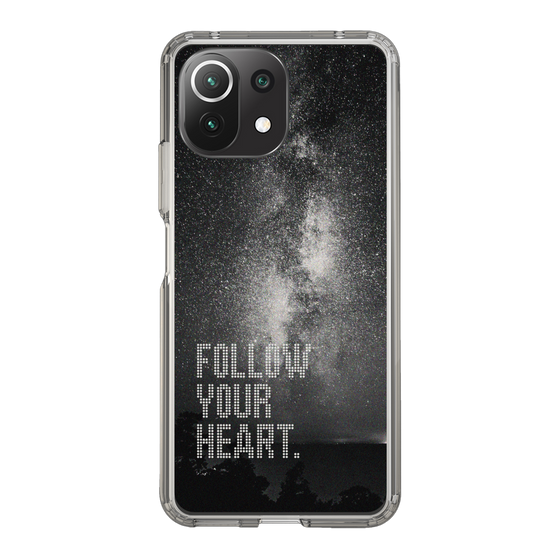 Slim Protection Case［ Original - Dot Overlay - FOLLOW YOUR HEART/C ］