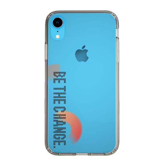 Slim Protection Case［ Original - Dot Overlay - BE THE CHANGE/A ］