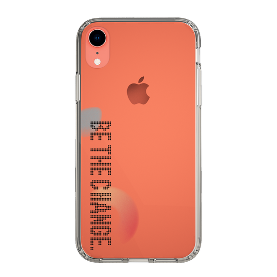 Slim Protection Case［ Original - Dot Overlay - BE THE CHANGE/A ］