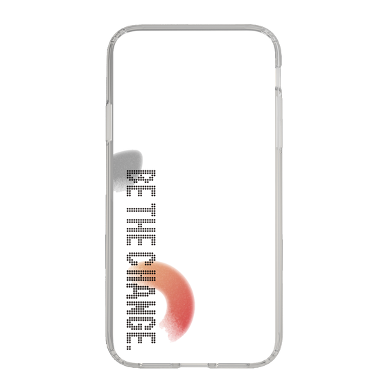 Slim Protection Case［ Original - Dot Overlay - BE THE CHANGE/A ］