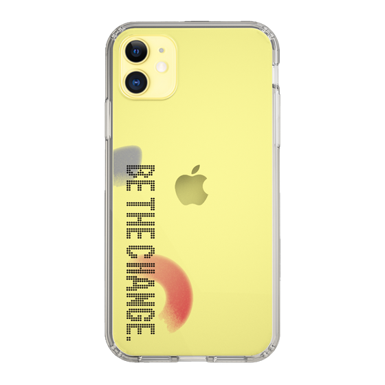 Slim Protection Case［ Original - Dot Overlay - BE THE CHANGE/A ］